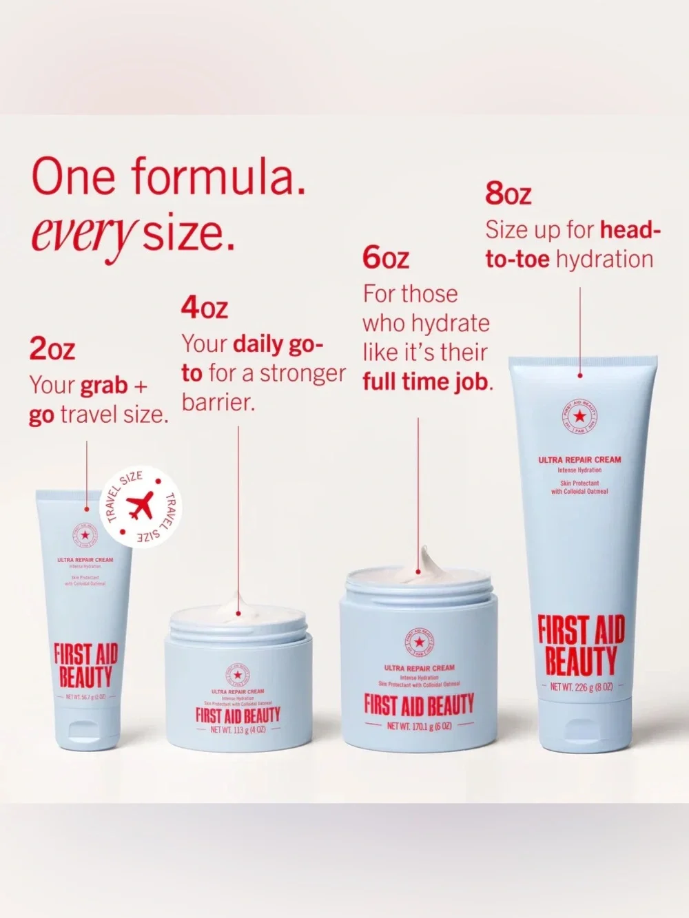 FIRST AID BEAUTY Ultra Repair Cream Intense Hydration